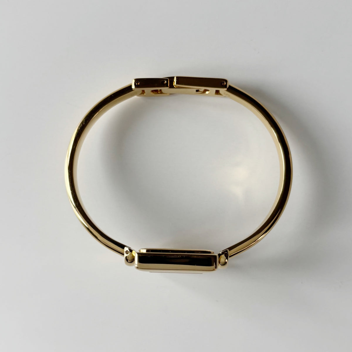 Gucci 1990s Square Dial Gold Plated Watch (Small)
