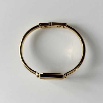Gucci 1990s Square Dial Gold Plated Watch (Small)