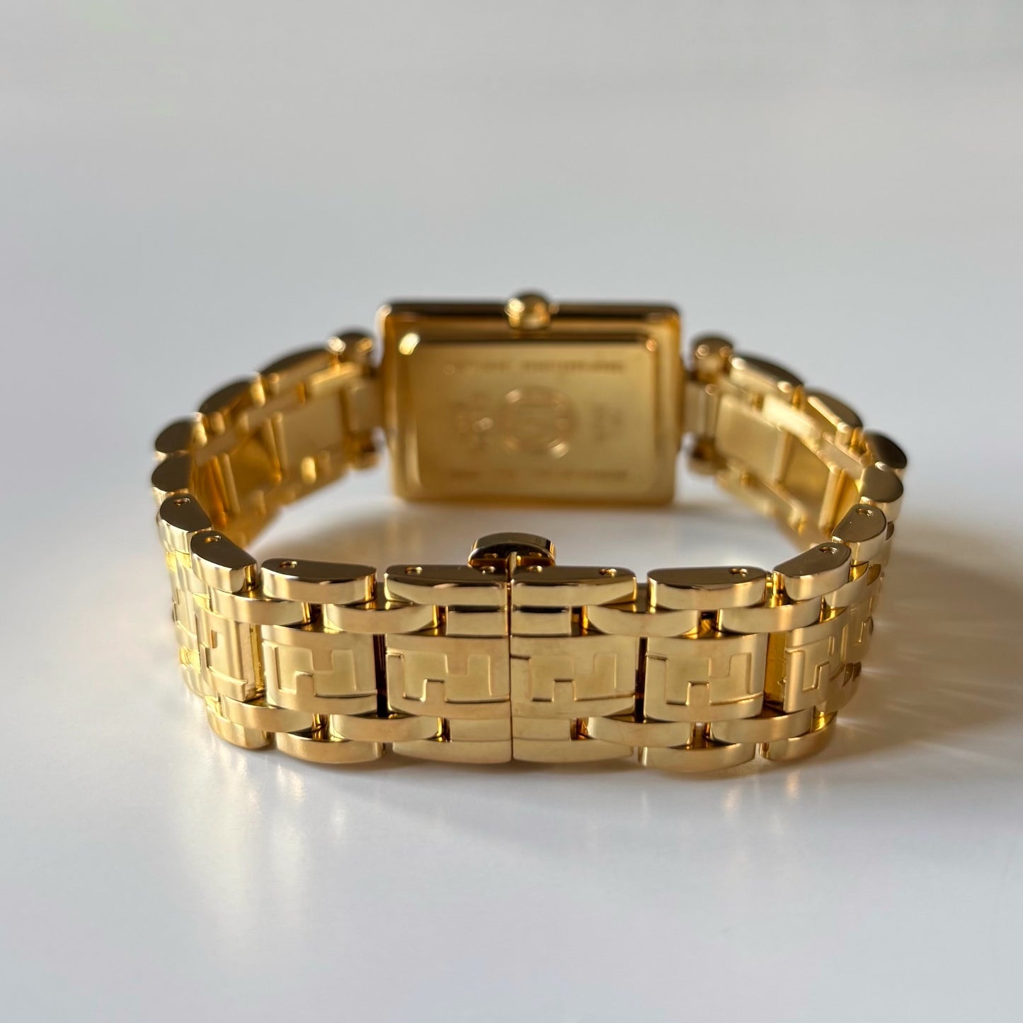 Fendi 1990s Tank Gold Plated Watch Limited Edition (only 2,500 pieces made)