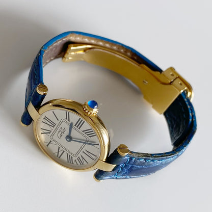 Cartier 1990s Must de Vendome Opaline Watch (SM)