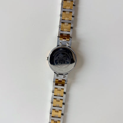 Hermes 1990s Windsor Two Tone Watch