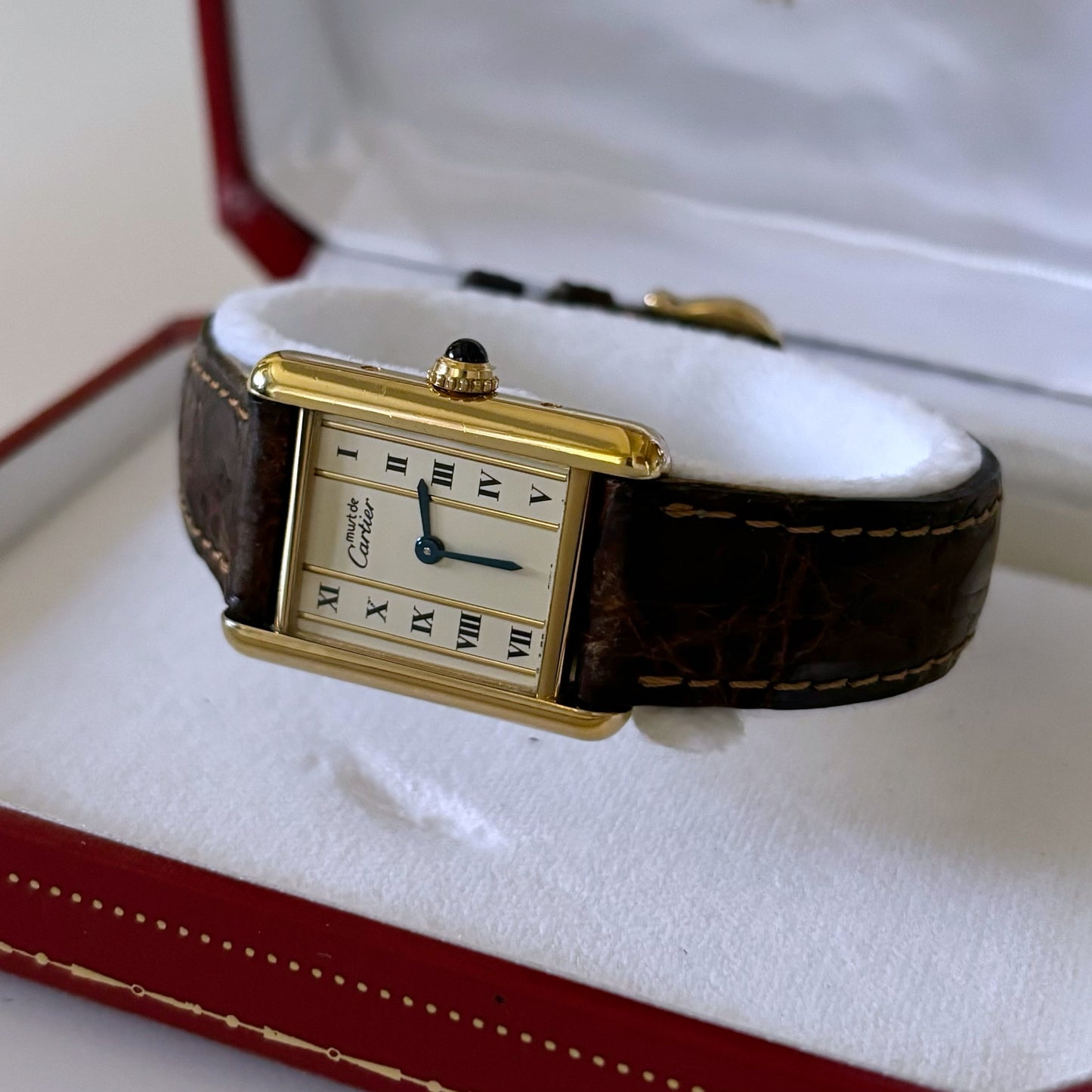 Cartier 1990s Must de Tank Watch SM