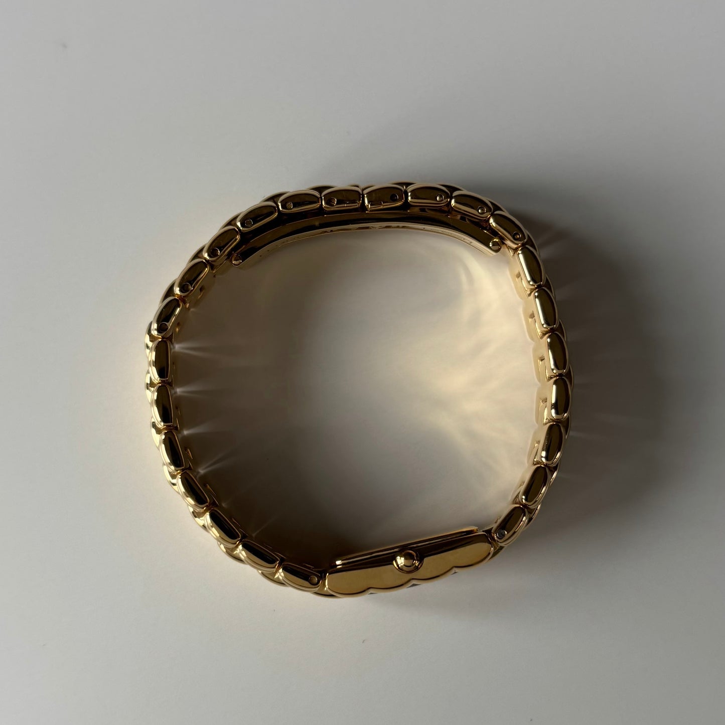 Fendi 1990s Gold Dial Gold Plated Watch