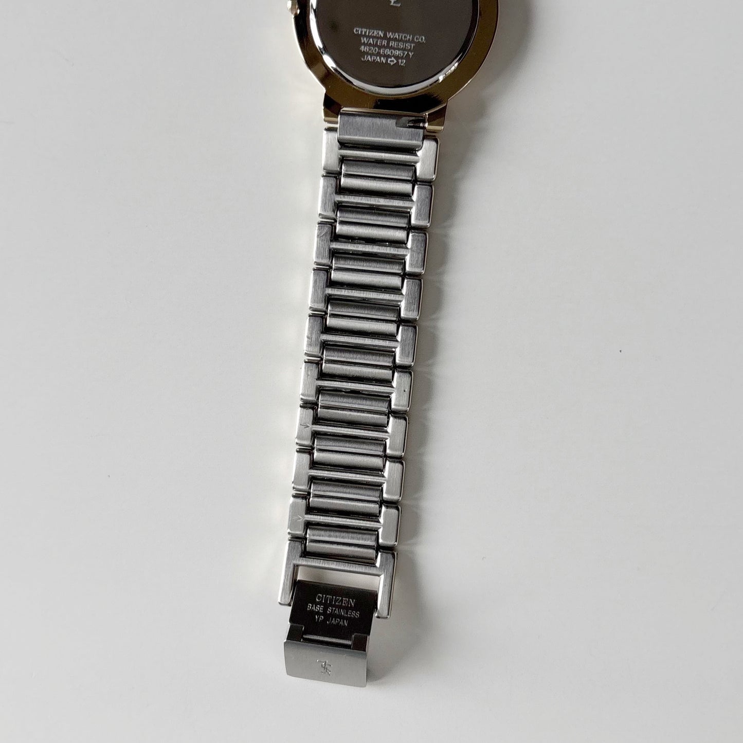 Yves Saint Laurent 1990s Round Dial Two Tone Watch (Large)