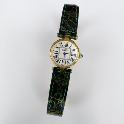 Cartier 1990s Vendome Opaline Watch SM