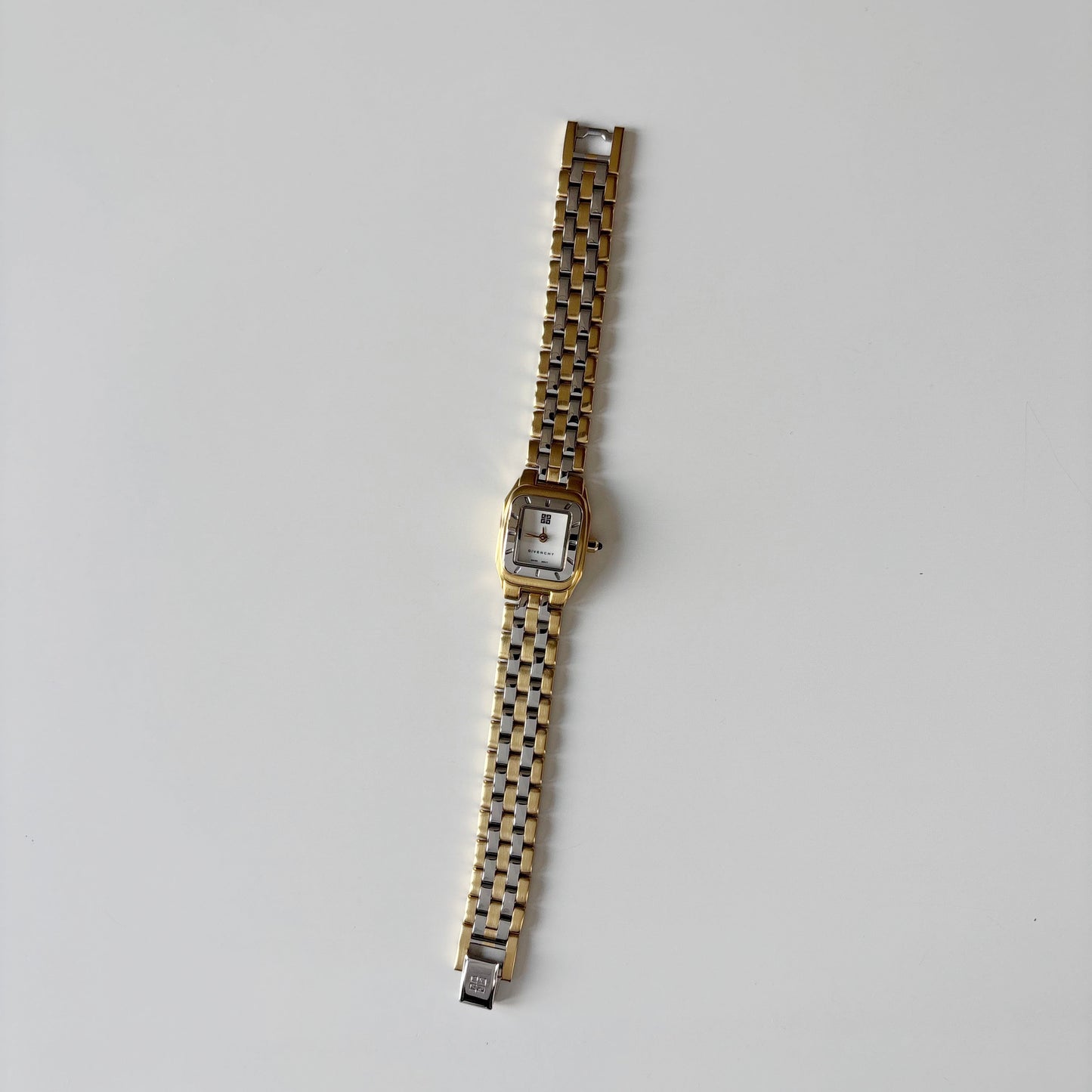 Givenchy 1990s Two Tone Gold Plated Watch