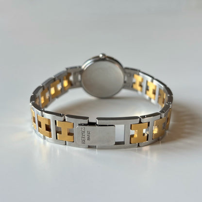 Hermes 1990s Windsor Two Tone Watch