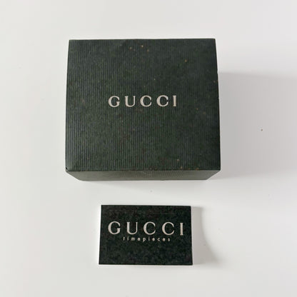 Gucci 1990s Interchangeable Bezel Gold Plated Watch with 6 bezels, case (167mm)