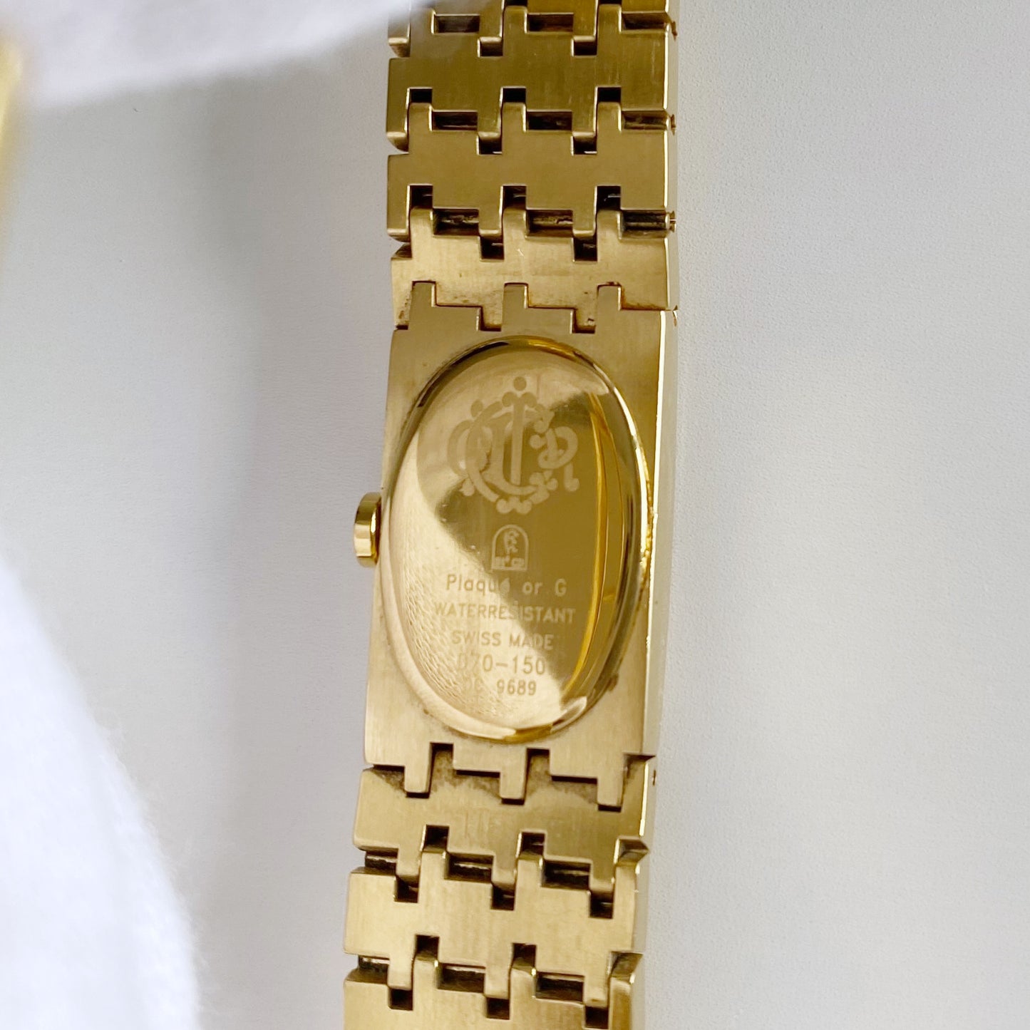 Dior Early 2000s Miss Dior Gold Plated Watch
