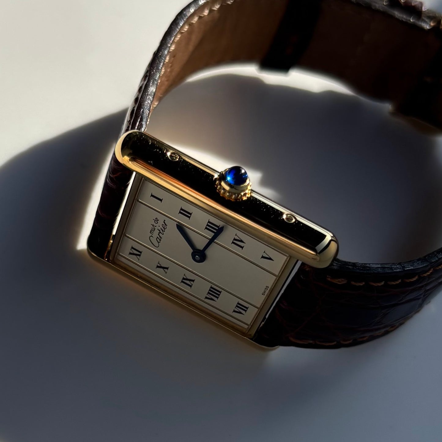 Cartier 1990s Must de Tank Watch (LM)