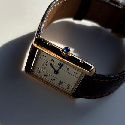 Cartier 1990s Must de Tank Watch (LM)