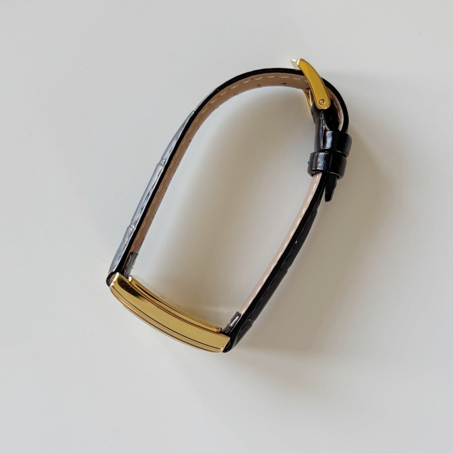 Gucci 1990s Tank Gold Plated Watch
