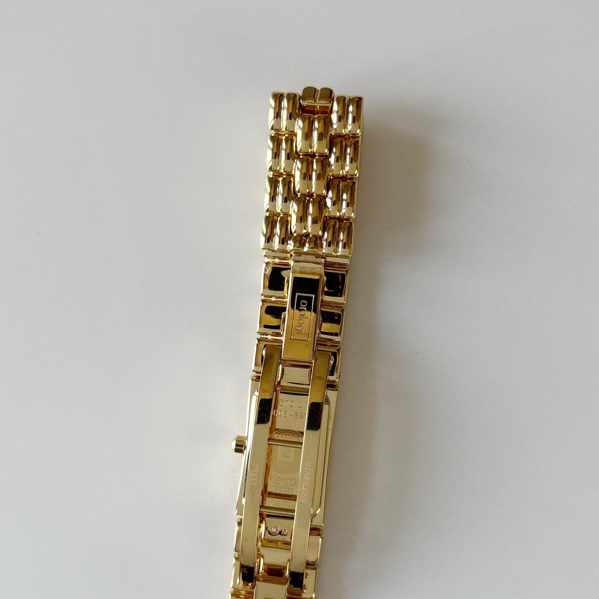 Fendi 1990s Gold Plated Watch