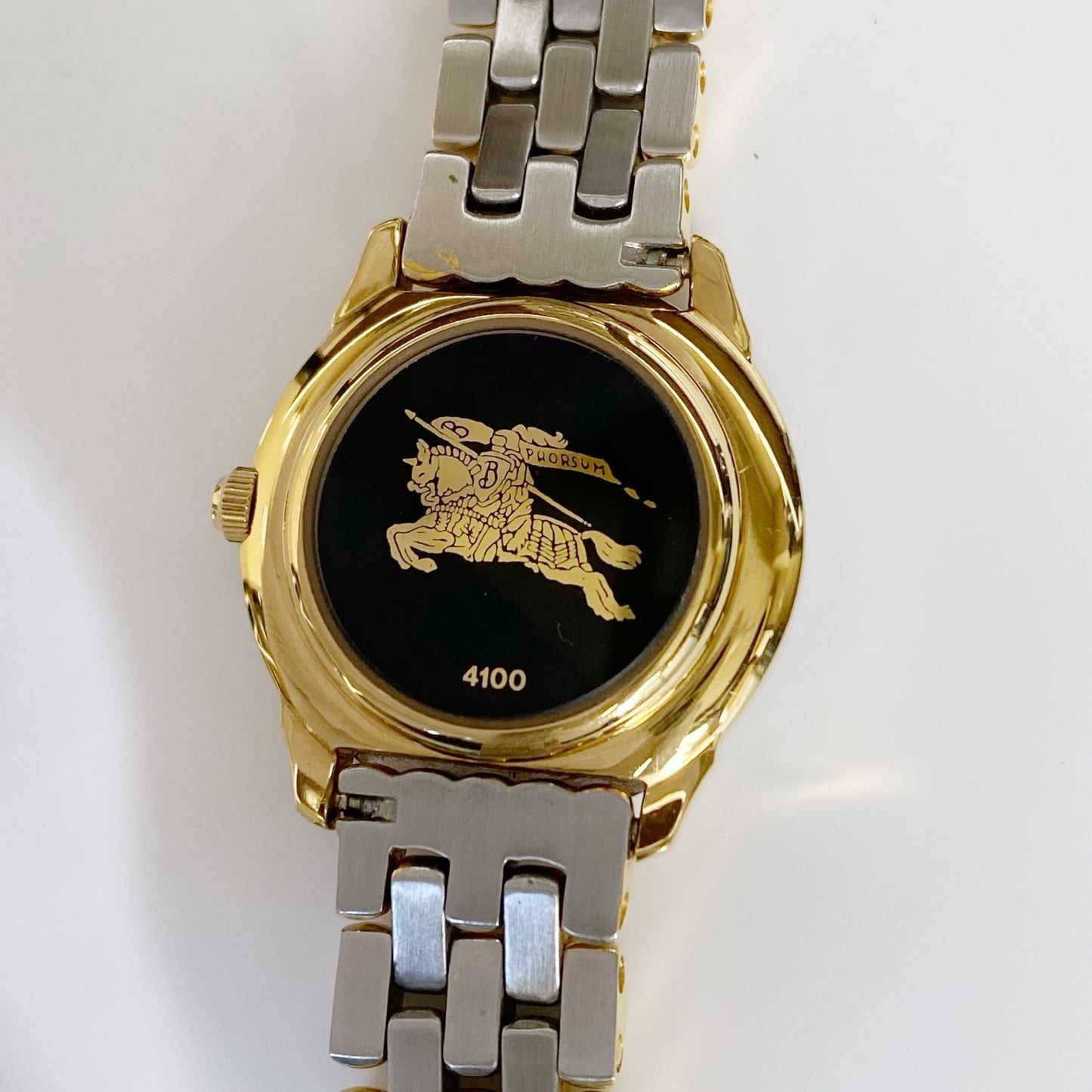 Burberry 1990s Two Tone Watch