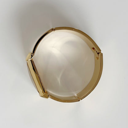 Yves Saint Laurent 1990s Rectangular Dial Gold Plated Watch