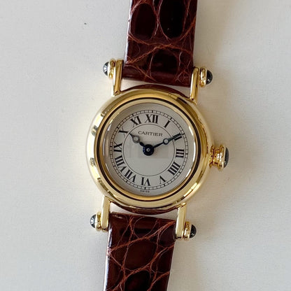 Cartier 1990s Mini Diabolo 18K Watch