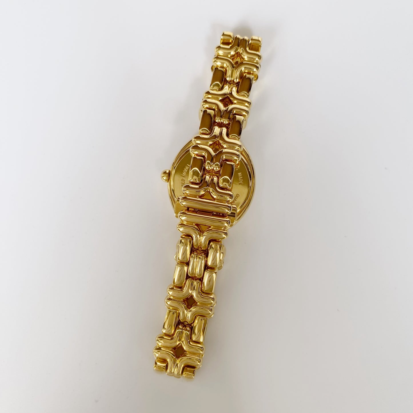 Fendi 1990s Interchangeable Belt Watch with 9 belts, Case