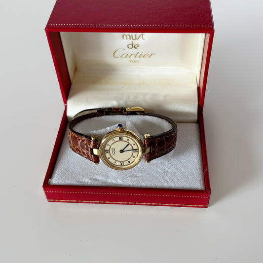 Cartier 1990s Must de Vendome Watch (SM)