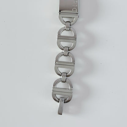 Dior Early 2000s Pandior Stainless steel Watch