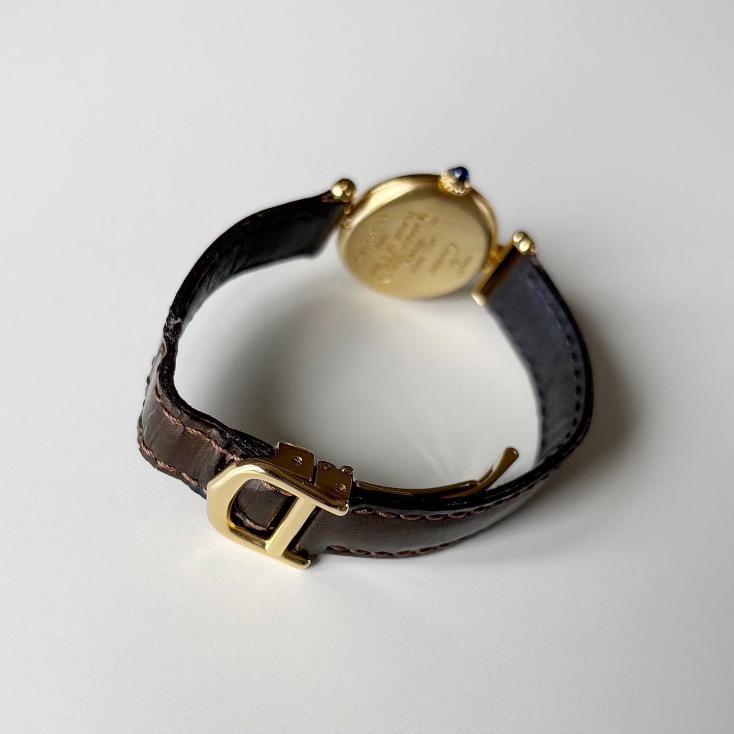 Cartier 1990s Must de Colisee Sunray Watch (SM)