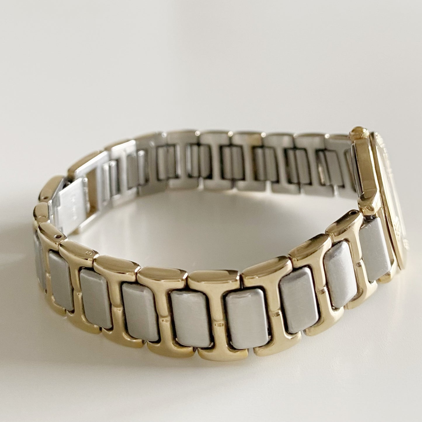 Yves Saint Laurent 1990s Two Tone Watch