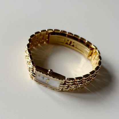 Fendi 1990s Gold Plated Watch