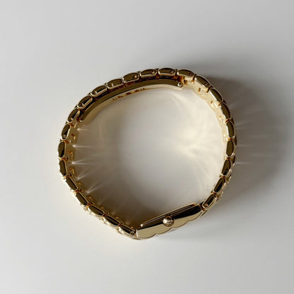 Fendi 1990s Gold Plated Watch
