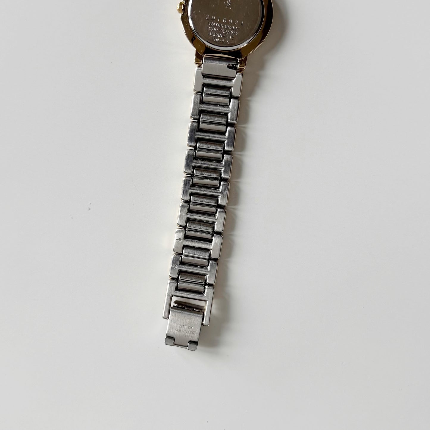 Yves Saint Laurent 1990s Black Dial Two Tone Watch