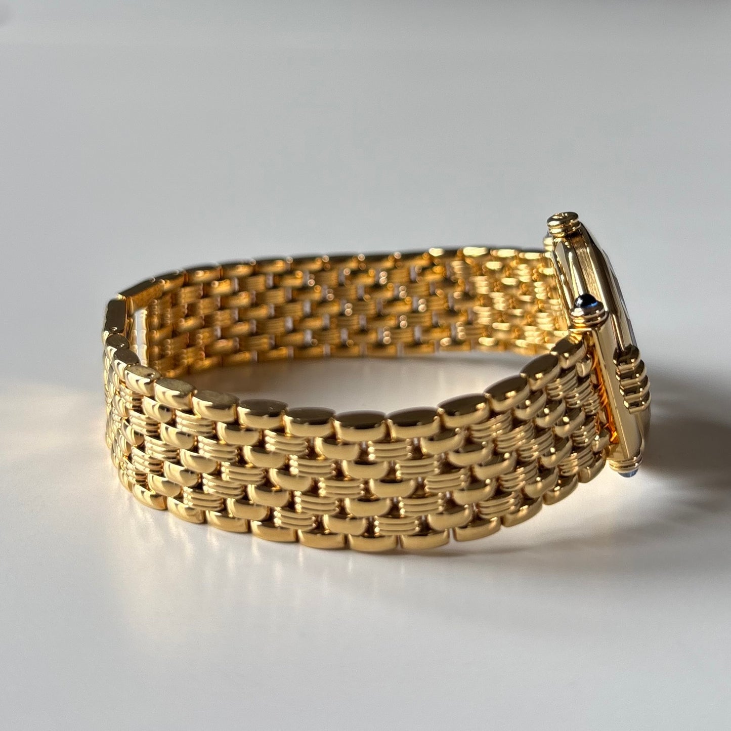 Dior 1990s Octagon Dial Gold Plated Watch