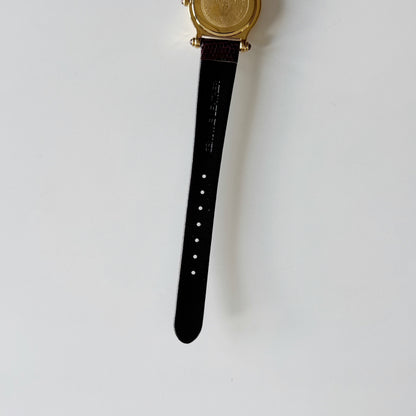 Gucci 1990s Gold Round Dial Watch