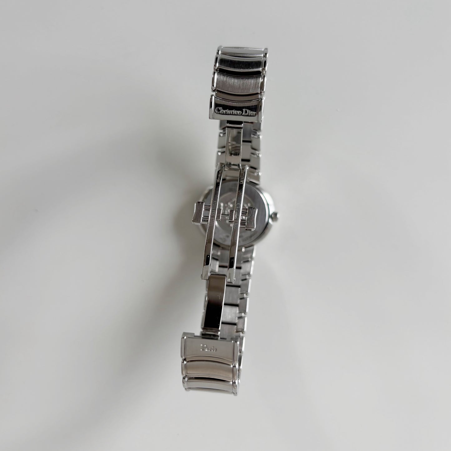 Dior 1990s Oval Dial Stainless steel Watch