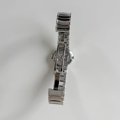 Dior 1990s Oval Dial Stainless steel Watch