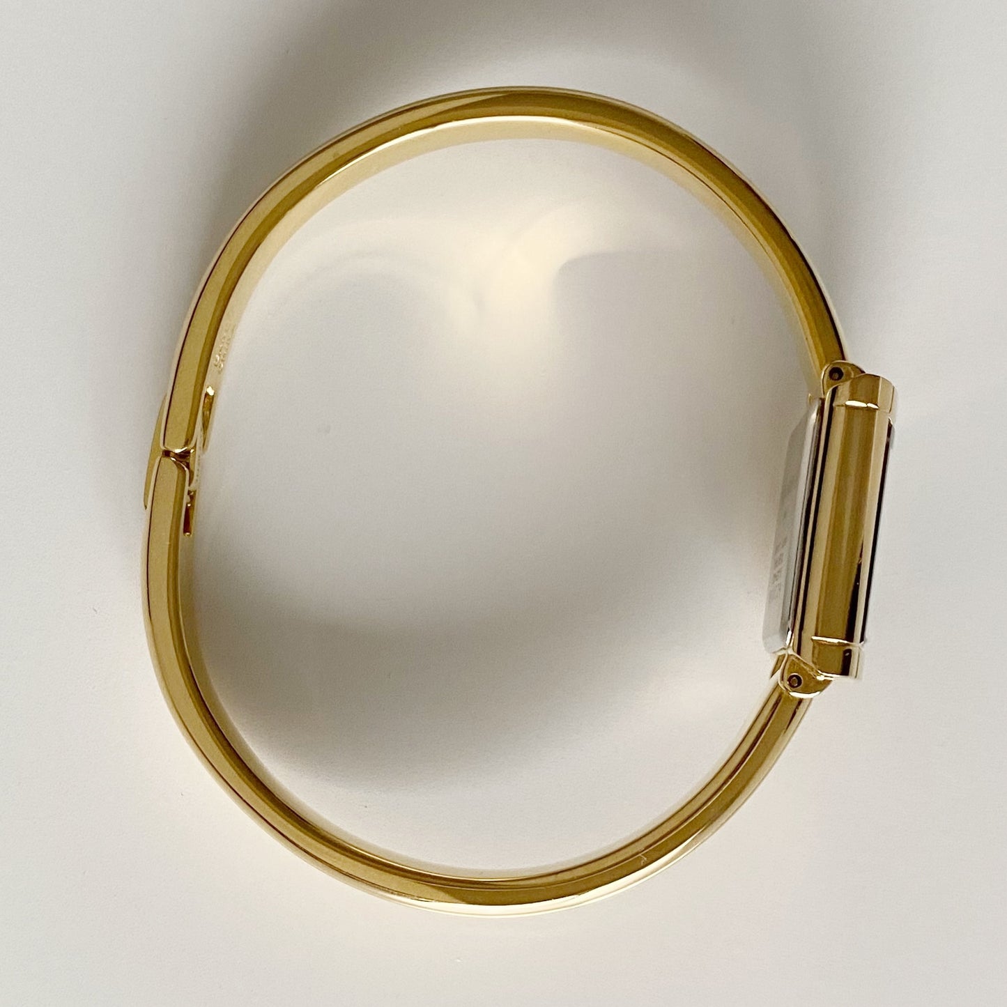 Yves Saint Laurent 1990s Gold Plated Bangle Watch