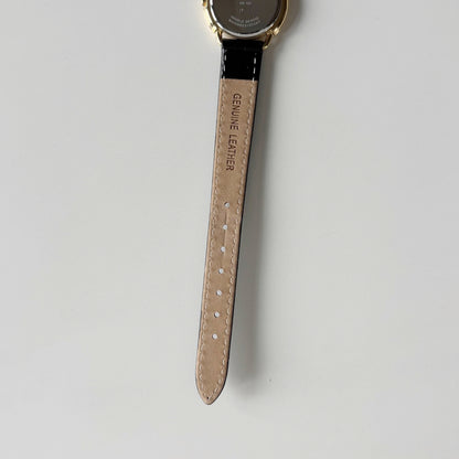 Dior 1990s Round Dial CD Logo Gold Plated Watch