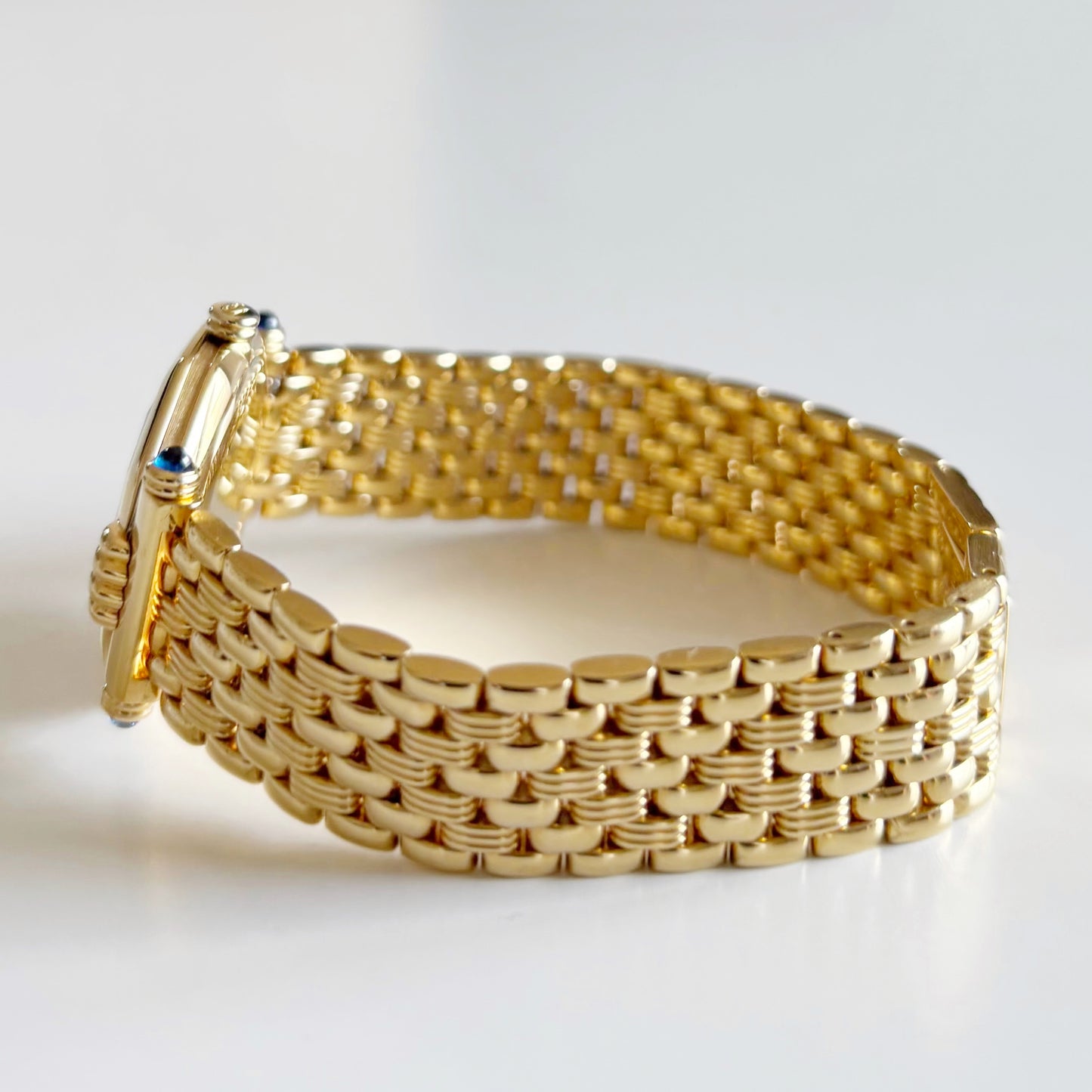 Dior 1990s Octagon Dial Gold Plated Watch
