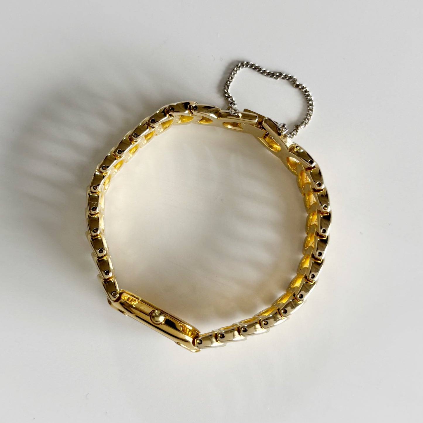 Dior 1990s Oval Gold Plated Watch