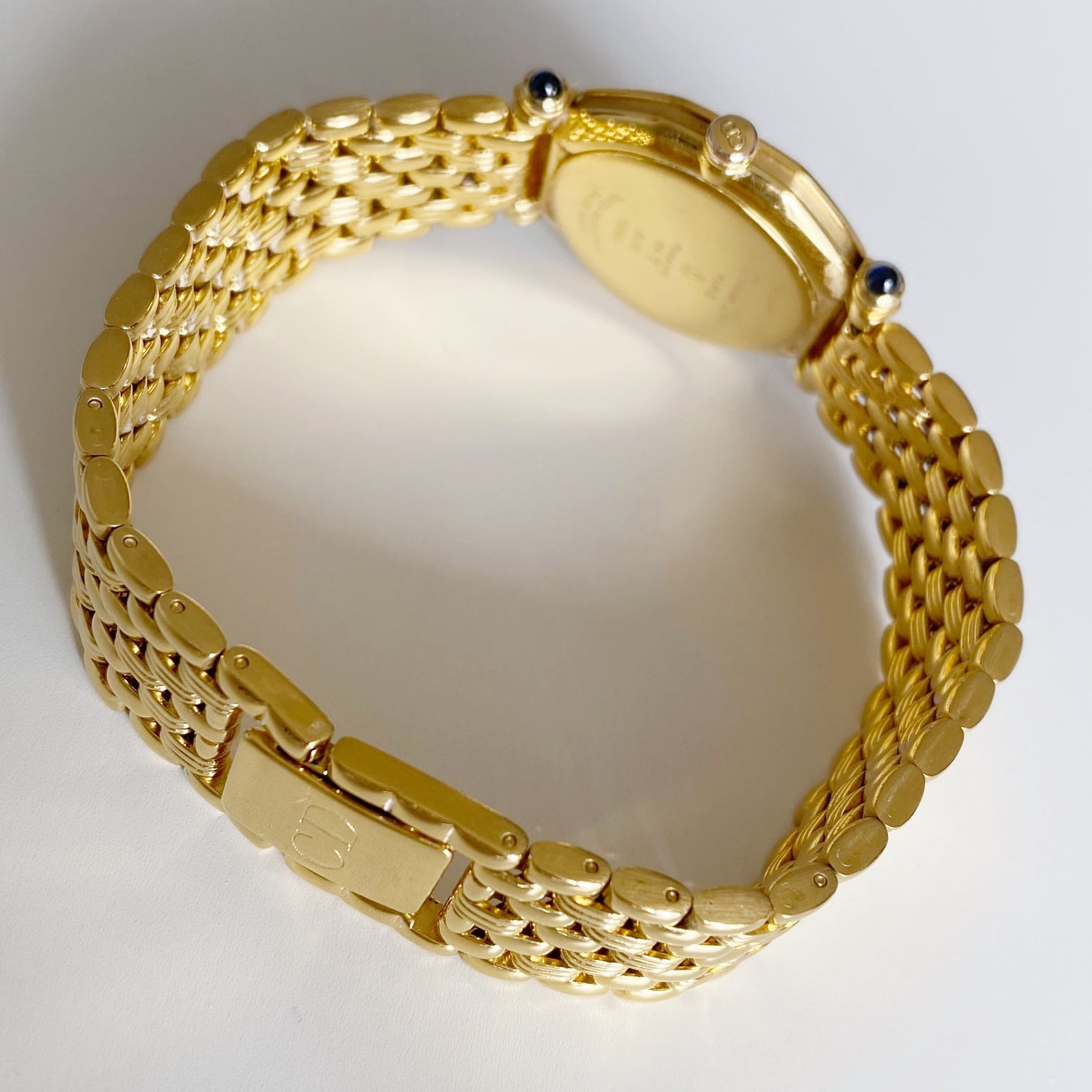 Dior 1990s Octagon Gold Plated Watch