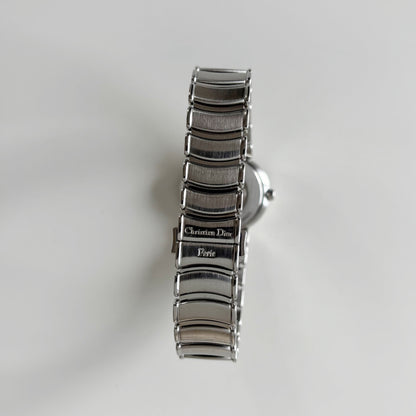 Dior 1990s Oval Dial Stainless steel Watch