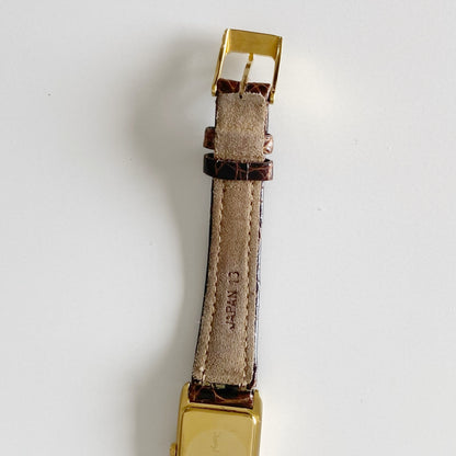 Yves Saint Laurent 1990s Tank Watch
