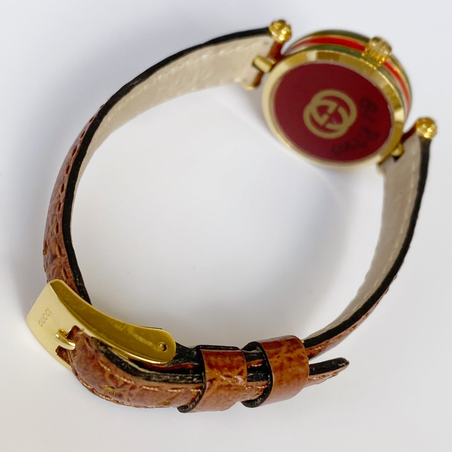 Gucci 1990s Sherry Round Watch