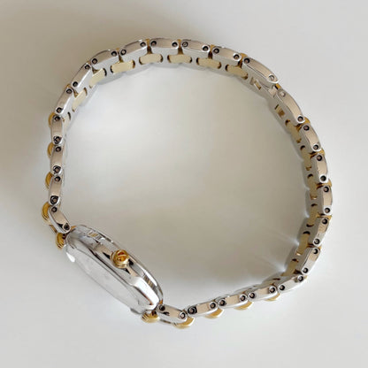 Dior 1990s Octagon Two Tone Watch