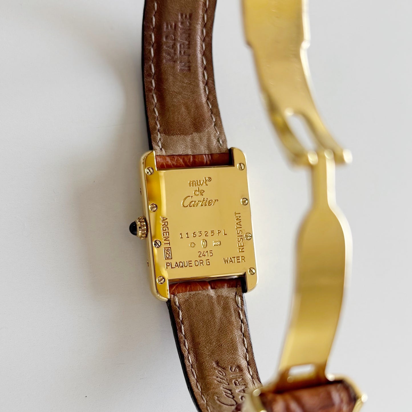 Cartier Early 2000s Must de Tank Watch (SM)