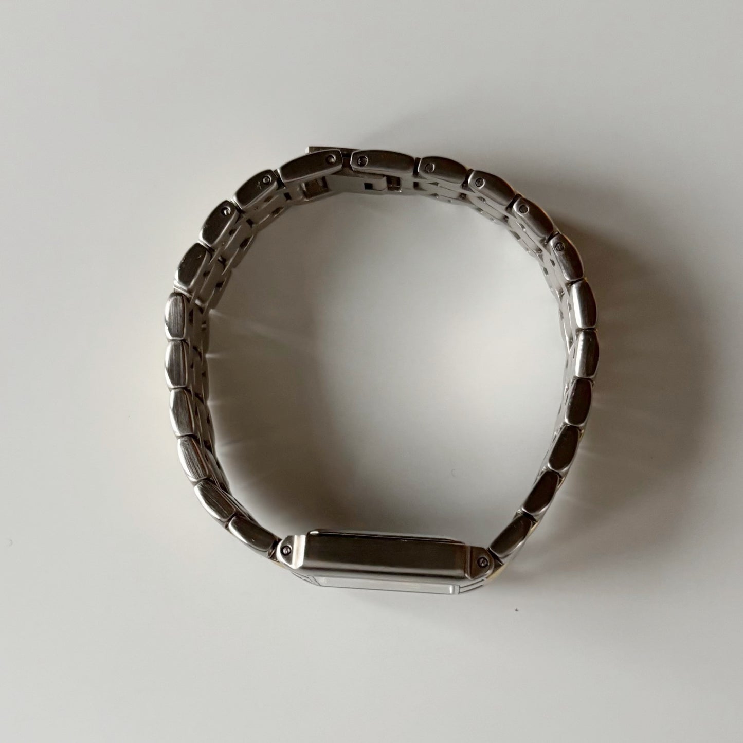 Givenchy 1990s Tank Two Tone Watch