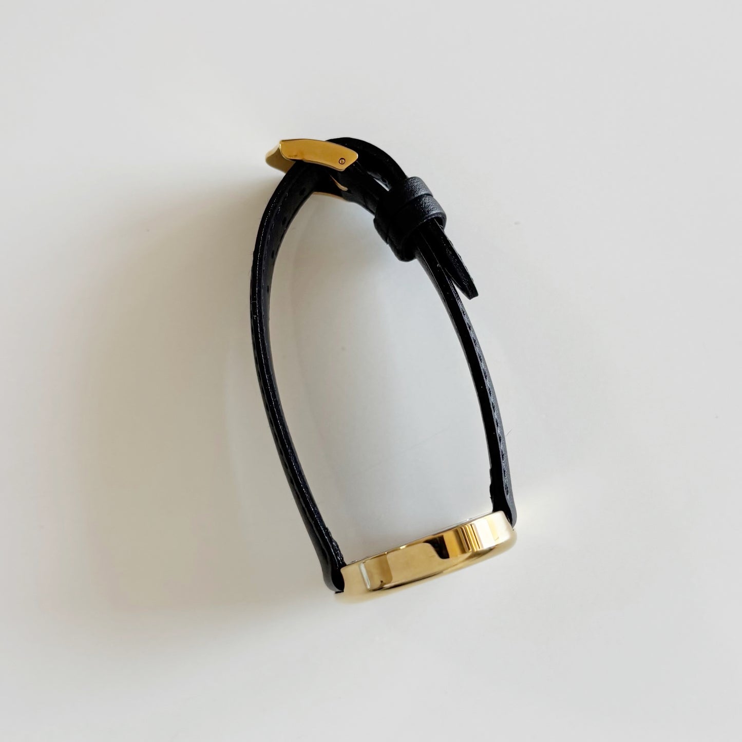 Yves Saint Laurent 1990s Heart Shaped Dial Gold Plated Watch