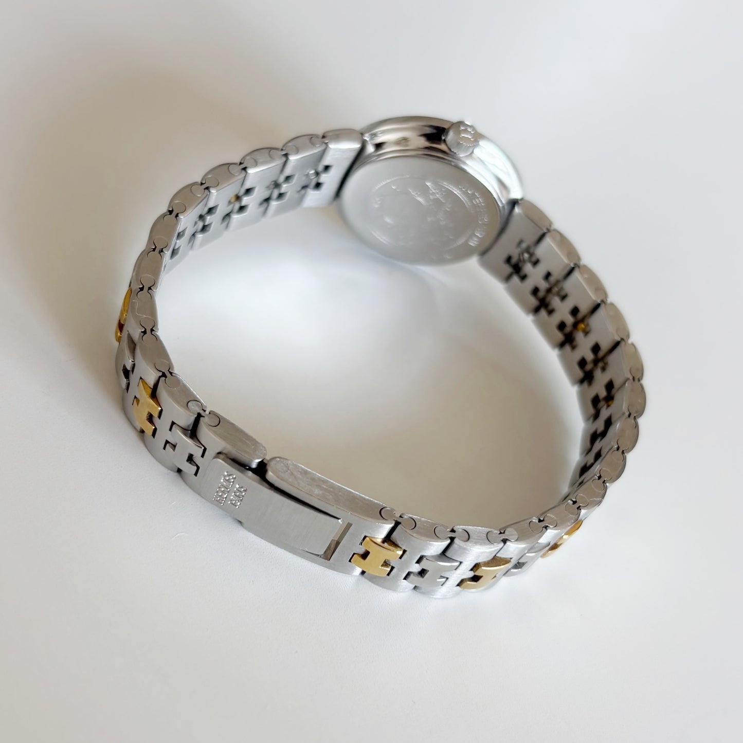 Hermes 1990s Olympia Two Tone Watch