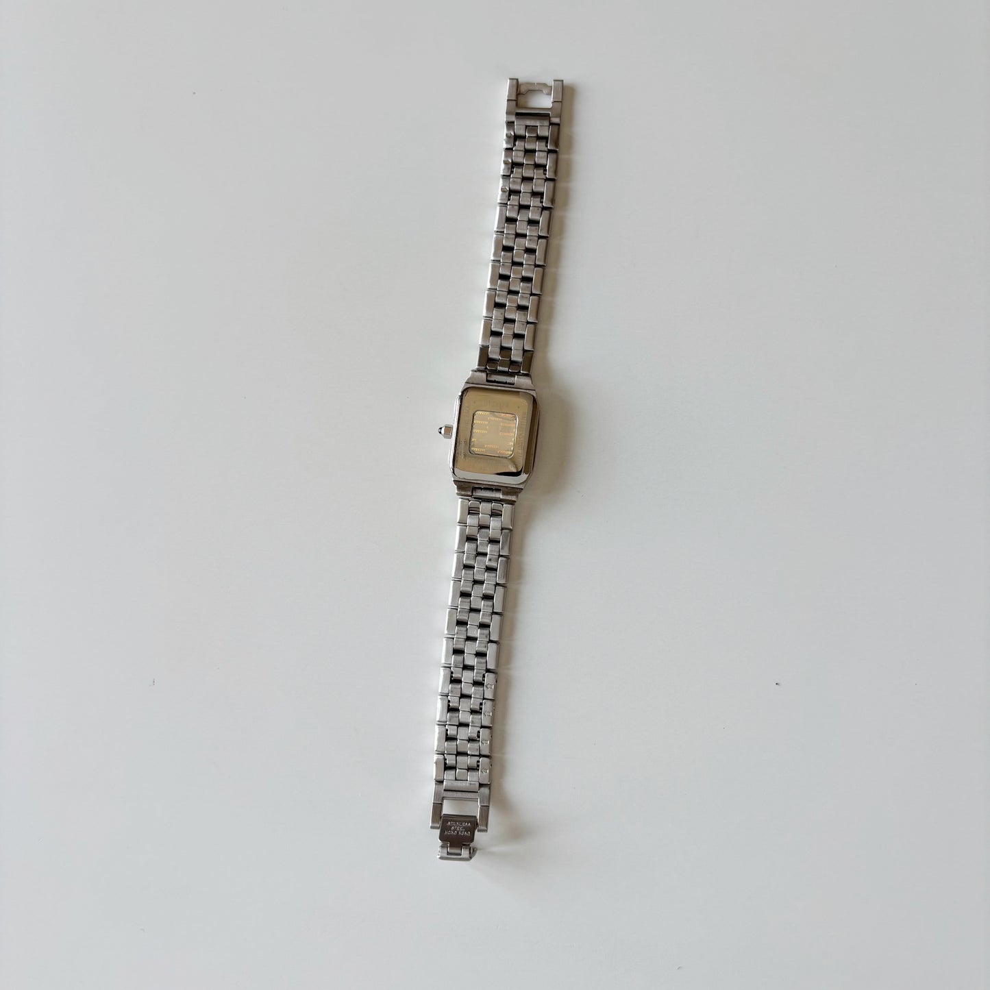 Givenchy 1990s Black Dial Silver Watch