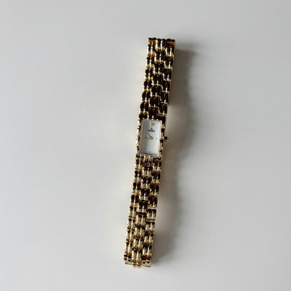 Fendi 1990s Gold Plated Watch