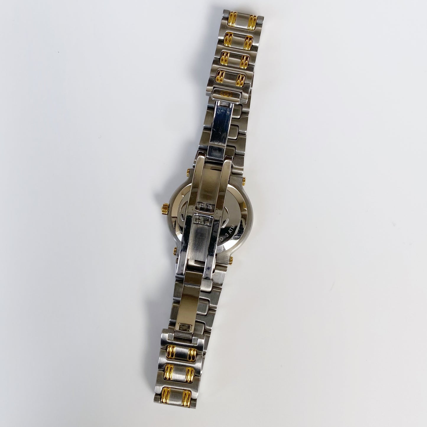 Gucci 1990s Date Two Tone Watch