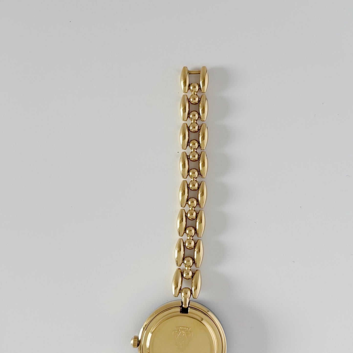Gucci 1990s Interchangeable Bezel Gold Plated Watch with 6 bezels, Case (160mm)