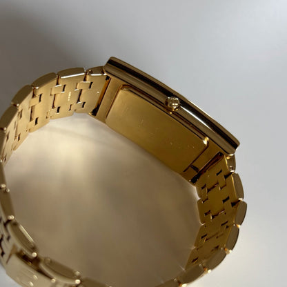 Dior 1990s Tank Gold Plated Watch (Large)